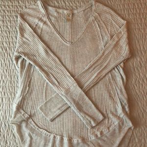 Free People Catalina V-Neck Thermal Top